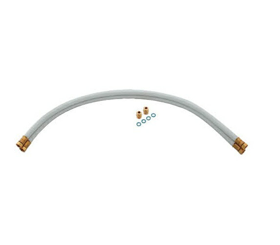 水栓金具 カクダイ　413-31×4000　ペアホース 呼び径13 長さ4000ミリ [□]