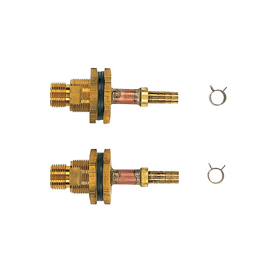 水栓金具 カクダイ　416-452　ユニットバス貫通金具(ペア耐熱管用) 10A [□]