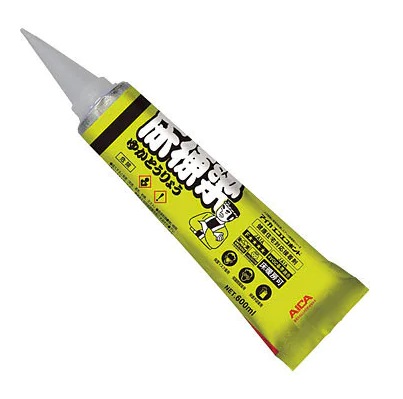 アイカ工業 【JW-400NF／12本】 接着剤 ネダ･フロア･束兼用無溶剤 ウレタン樹脂系 600ml 2WAYマルチパック [♪△【本州のみ配送】※3ケース以上でご注文ご注文可]