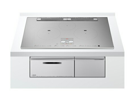 日立　HT-N100STWF(S)　IHクッキングヒーター ビルトイン 3口 IH N100Tシリーズ 鉄・ステンレス対応 幅75cm プレミアムシルバー [♪]｜住宅設備機器のcoordiroom
