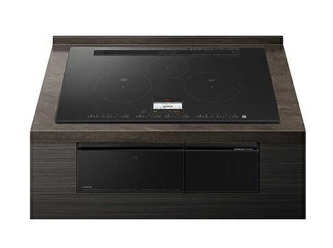日立　HT-N100KTWF(K)　IHクッキングヒーター ビルトイン 3口 IH N100Tシリーズ 鉄・ステンレス対応 幅75cm プレミアムブラック [♪]｜住宅設備機器のcoordiroom