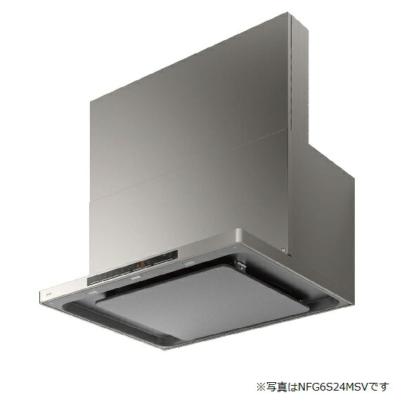 ノーリツ NFG9S24MSV レンジフード スリム型 (シロッコファン) 90cmタイプ ウォームシルバー スライド横幕板別売 [♪] 87,722円