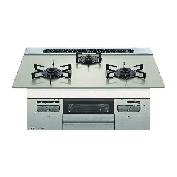 ビルトインコンロ Mikke(ミッケ) 60cm (シルバーピンク/都市ガス用) ノーリツ(NORITZ) N3WV6RWAP3SIC-13A【送料無料】 (N3WV6RWAP3SIC13A) 0000382514000.jpg