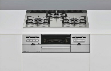 リンナイ 【RS31W36T2RVW 都市ガス用】 ビルトインコンロ 都市ガス 60cm 強火力(左・右) SENCE(センス) シルキーシルバー [■]｜住宅設備機器のcoordiroom