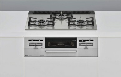 リンナイ 【RS31W36T2RVW プロパン用】 ビルトインコンロ プロパン 60cm 強火力(左・右) SENCE(センス) シルキーシルバー [■]