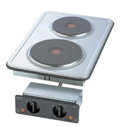 三化工業　SPH-212SHT　プレートヒーター ビルトイン 2口 200V [♪■]｜住宅設備機器のcoordiroom 30,466円