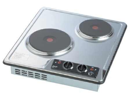SNK三化 SPH-232AT プレートヒーター　ビルトイン2口 三化工業 SNK SPH-232AT プレートヒーター ビルトイン2口(上面操作