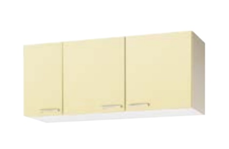 クリナップ 【WTAT-120 ホワイト】 木キャビキッチン さくら ショート吊戸棚 可動棚板1段 間口120cm ♪|住宅設備機器のcoordiroom