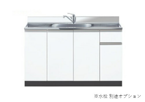 【地域限定】イースタン工業 CF2-150T 流し台 W1500×D550×H800mm コンフィシーリーズCF2 水栓別売 [♪]