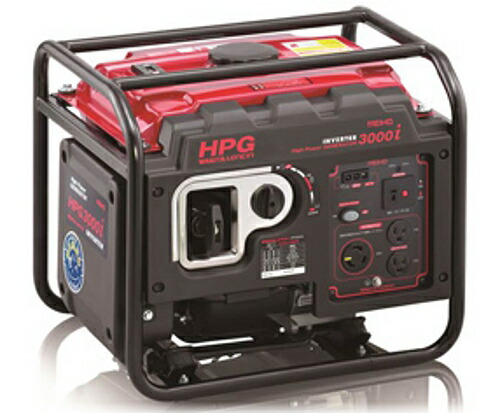 楽天市場】ワキタ ガソリン発電機 HPG2500-5 ゼネレーター AVR 50Hz