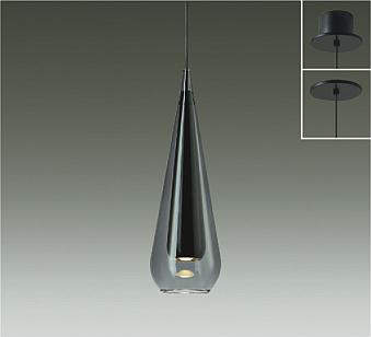 大光電機(DAIKO) DPN-41786YG ペンダント 調光(調光器別売) 電球色 LED･電源内蔵 フランジタイプ 黒