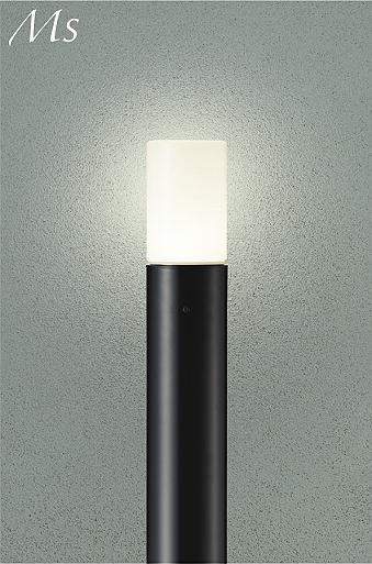 大光電機(DAIKO) DWP-41858Y アウトドアライト ポールライト 非調光 電球色 LED ランプ付 防雨形 黒
