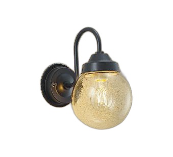 大光電機(DAIKO) DWP-42478YG アウトドアライト ポーチ灯 調光(調光器別売) キャンドル色 LED ランプ付 防雨形 ブラック|住宅設備機器のcoordiroom