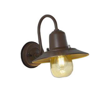 大光電機(DAIKO) DWP-42484YG アウトドアライト ポーチ灯 調光(調光器別売) キャンドル色 LED ランプ付 防雨形 ブラウン｜住宅設備機器のcoordiroom