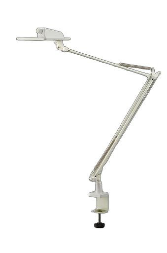 大光電機(DAIKO) LZT-93841NW スタンド 非調光 電源内蔵 白色 LED クランプ取付タイプ ホワイト