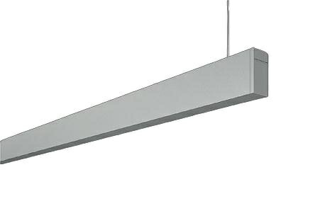 大光電機(DAIKO) LZY-93249NS ベースライト L600タイプ 調光(調光器別売) 白色 LED 吊下げ形 上配光 シルバーアルマイト