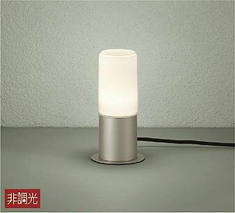 大光電機(DAIKO)　DWP-38640Y　アウトドアライト ポール ランプ付 非調光 電球色 防雨形 ウォームシルバー