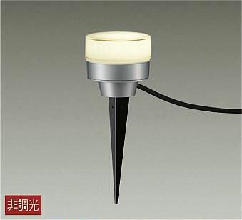 大光電機(DAIKO)　DWP-39612Y　アウトドアライト ポール LED内蔵 非調光 電球色 防雨形 シルバー