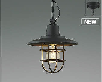 コイズミ照明　AP51142　ペンダントライト 非調光 LEDランプ 電球色 フランジタイプ ブラック