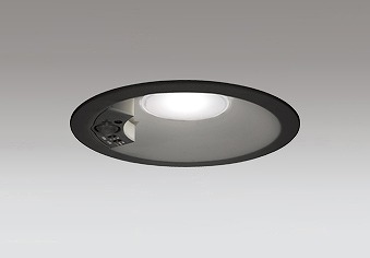 オーデリック　OD261964R　ダウンライト LED一体型 非調光 昼白色 高気密SB 人感センサー付 埋込穴φ150 ブラック｜住宅設備機器のcoordiroom