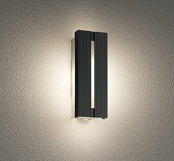 オーデリック　OG254743LCR(ランプ別梱)　エクステリア ポーチライト LEDランプ 電球色 人感センサー付 防雨型 ブラック
