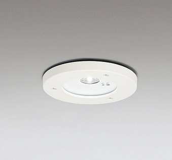 オーデリック　OR036345P1　非常灯･誘導灯 埋込穴φ150 リモコン別売 LED一体型 昼白色 防雨・防湿型 低天井用(～3m) ホワイト