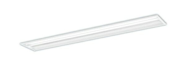 パナソニック XFX430RKWLE9 一体型LEDベースライト 非調光 白色 iDシリーズ グレアセーブ 40形 天井埋込型 下面開放型 W190