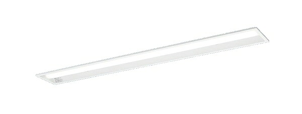 パナソニック XFX460PLWLR9 一体型LEDベースライト 調光(ライコン別売) 白色 iDシリーズ グレアセーブ 40形 天井埋込型 下面開放型 W150 受注品[§]