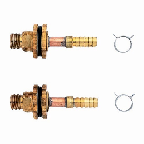 ミヤコ ホース用貫通金具・バンド 【UB15FS1/2×10】 ホース用ユニットバス貫通継手