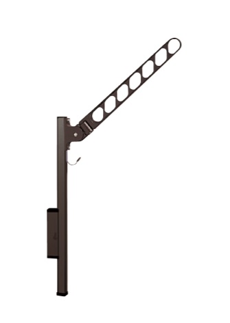 ナスタ　KS-DA702ABN+KS-DA-APN　屋外物干＋上下可動式ポール L\u003d700 1セット2本入 [♪▲]
