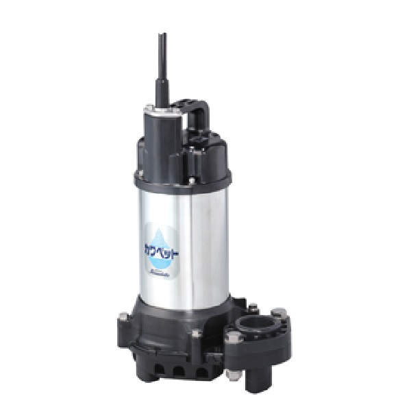 川本ポンプ　WUP4-506-0.4T　排水水中ポンプ カワペット WUP4形 0.4kW 三相200 60Hz 非自動型