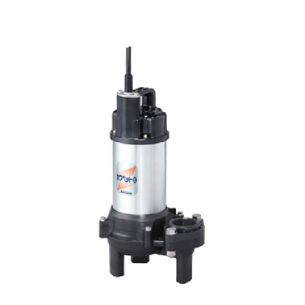 川本ポンプ　WUO4-506-0.4T　汚物水中ポンプ カワペット WUO4形 0.4kW 三相200 60Hz 非自動型