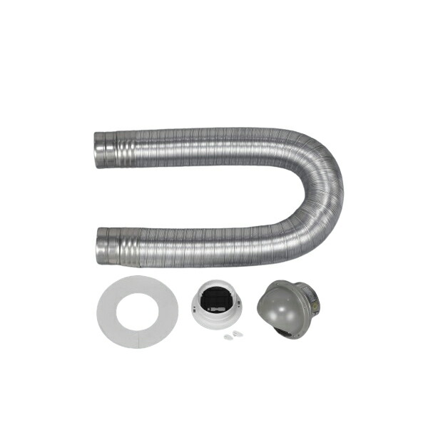 楽天市場】リンナイ 乾太くん ダンパー付排湿管セット DPS-80KC