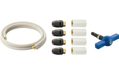 水栓金具 三栄水栓 T102T-2YS-13AX5-20 ヒートポンプ専用配管セット