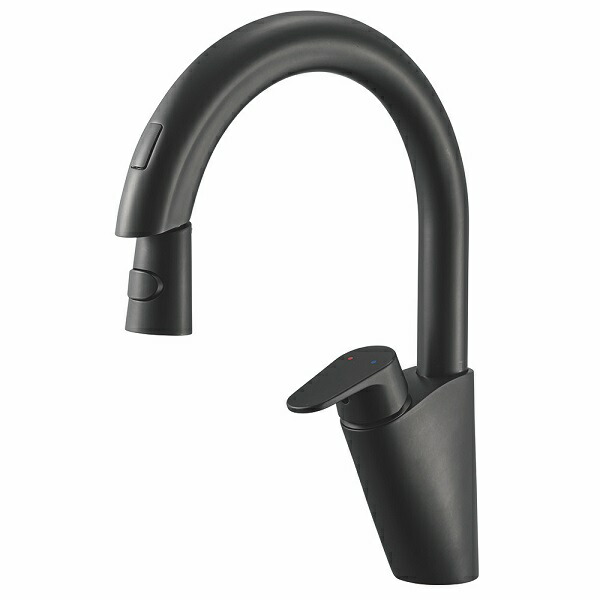 SANEI/三栄水栓 水栓金具 EK8700E-MDP シングル混合栓 センサー式 上面センサーのみ コンセント式 マットブラック｜住宅設備機器のcoordiroom