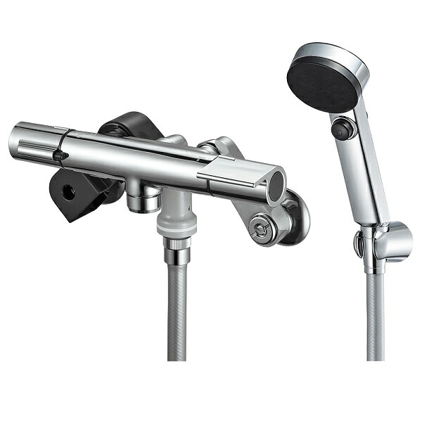 SANEI/三栄水栓 水栓金具 SK1811CT-N サーモシャワー混合栓 壁付 パイプ長さ0｜住宅設備機器のcoordiroom