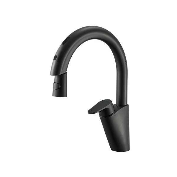 三栄水栓 EK870AEK-MDP 混合栓 シングル混合栓(センサー式) マットブラック 受注生産品 §