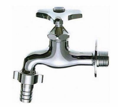 水栓金具 三栄水栓　Y30J-25　カップリング横水栓