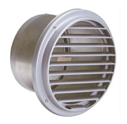 換気口 西邦工業　SVD150GSCBL　BL･外壁用ステンレス製換気口 ベントキャップ 薄型 防火ダンパー付　[♪■]