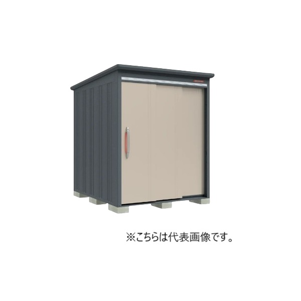 タクボ物置 B-1722N 物置 一般型 標準屋根 BELOS Bシリーズ 棚なしタイプ 片引き 間口1730mm 奥行2200mm ♪|住宅設備機器のcoordiroom