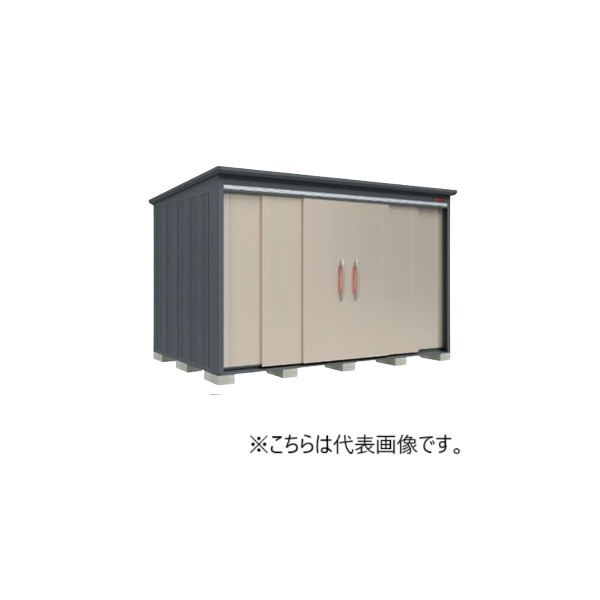 タクボ物置 B-S3322 物置 一般型 標準屋根 BELOS Bシリーズ 背面棚タイプ 両引き 間口3330mm 奥行2200mm ♪
