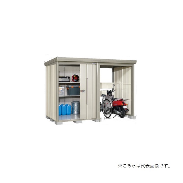 タクボ物置 TP-S3015 mr.ストックマンプラスアルファ 中・大型物置(駐輪スペース付) 多雪型 間口301.5cm ♪|住宅設備機器のcoordiroom