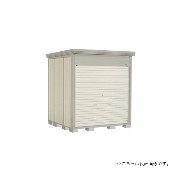 タクボ物置 NDE-S1819 mr.ストックマンダンディ 中･大型置物(シャッター式) 多雪型 間口183.2cm ムーンホワイト ♪
