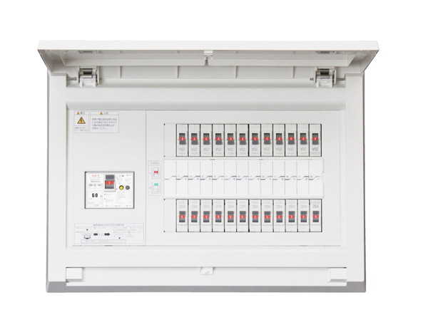 テンパール工業 住宅用分電盤 扉付　MAG35122　パールテクト MAG 露出・半埋込形 1E×10 2E×2 [￡]