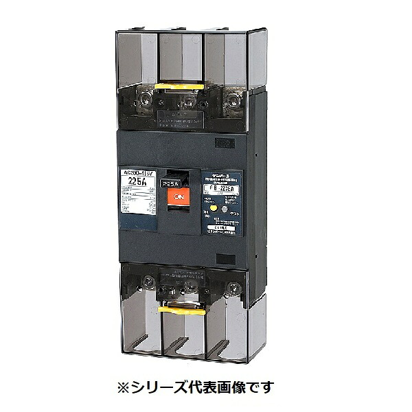 テンパール工業　223EA1730S　漏電遮断器 経済タイプ Eシリーズ OC付 裏面形 225AF 3P3E 200-415V 175A 30mA ※受注品 [&sect;]｜住宅設備機器のcoordiroom