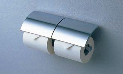 トイレ関連 TOTO　YH63B　二連紙巻器 めっきタイプ 芯棒可動タイプ メタル系 [■]