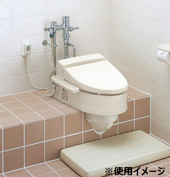 TOTO 和風改造用便器・スワレット・フラッシュバルブ用(CS501F) 便座別売 [♪■]｜住宅設備機器のcoordiroom