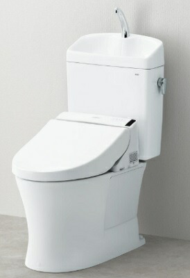 TOTO ピュアレストQR 【CS232B+SH233BN】 組み合わせ便器 寒冷地 水抜方式 床排水 排水心200mm 手洗あり(便座別売) [♪]