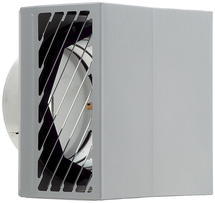 ユニックス SBKG100B10MDSP 換気扇 角型カバー 斜めガラリ 防火ダンパー付 72℃型式 10メッシュ ♪
