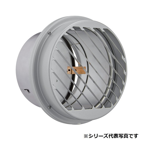 ユニックス SG125NL5MDSQ 換気扇 厚型グリル 斜めガラリ 左吹き 防火ダンパー 120℃型式 5メッシュ ♪